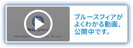 ブルースフィアがよくわかる動画、公開中です。